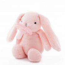 MINIKOIOI Sleep Buddy (Pink Bunny)  Raminantis čiulptukas su žaisliuku