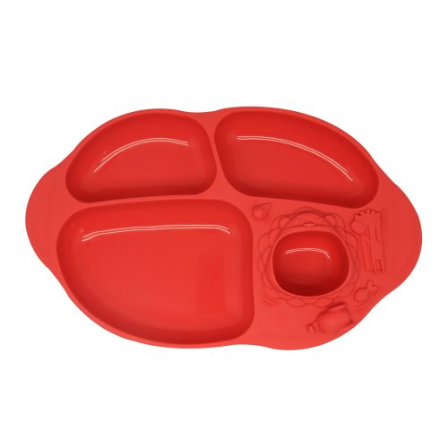 Marcus & Marcus Yummy Dips Suction Divided Plate – Marcus