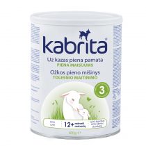 Kabrita® 3 GOLD NEW Ožkos pieno gėrimas 400 g