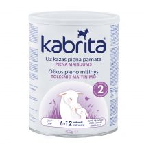 Kabrita® 2 GOLD NEW Adaptuotas ožkos pieno mišinys (nuo 6m) 400 g