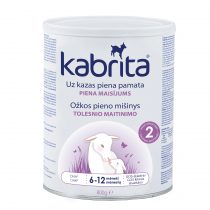 Kabrita® 2 GOLD Tolesnio maitinimo ožkos pieno mišinys skirtas vaikams (nuo 6m) 800 g