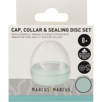 Marcus & Marcus Cap, Collar & Sealing Disc Set – Blue