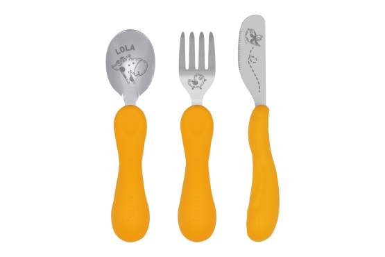 Marcus & Marcus Easy grip cutlery set – Lola