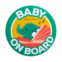 Marcus & Marcus „Baby On Board“ automobilio lipdukas – Ollie