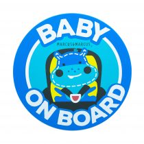Marcus & Marcus „Baby On Board“ automobilio lipdukas – Lucas