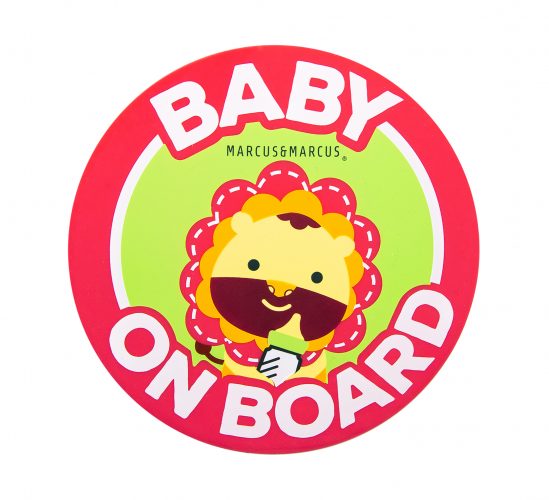 Marcus & Marcus Baby On Board Car Sticker – Marcus