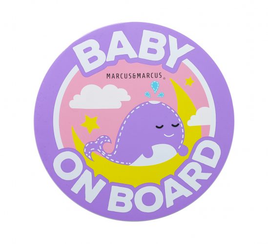 Marcus & Marcus “Baby On Board” auto uzlīme – Willo